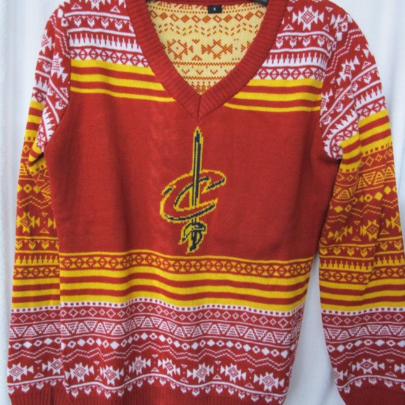 Like New - Cleveland Cavaliers Ugly Christmas Sweater - Picture 1 of 14